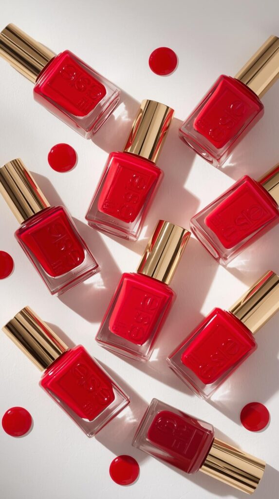 1. Classic Red Nail Polish Gift Set
