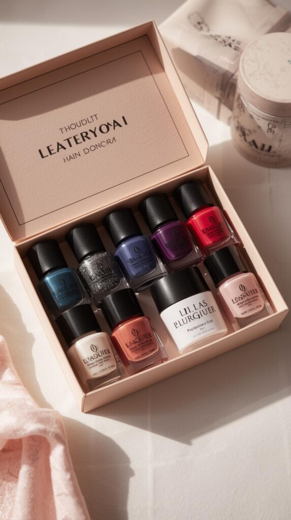 12. Personalised Nail Polish Gift Box