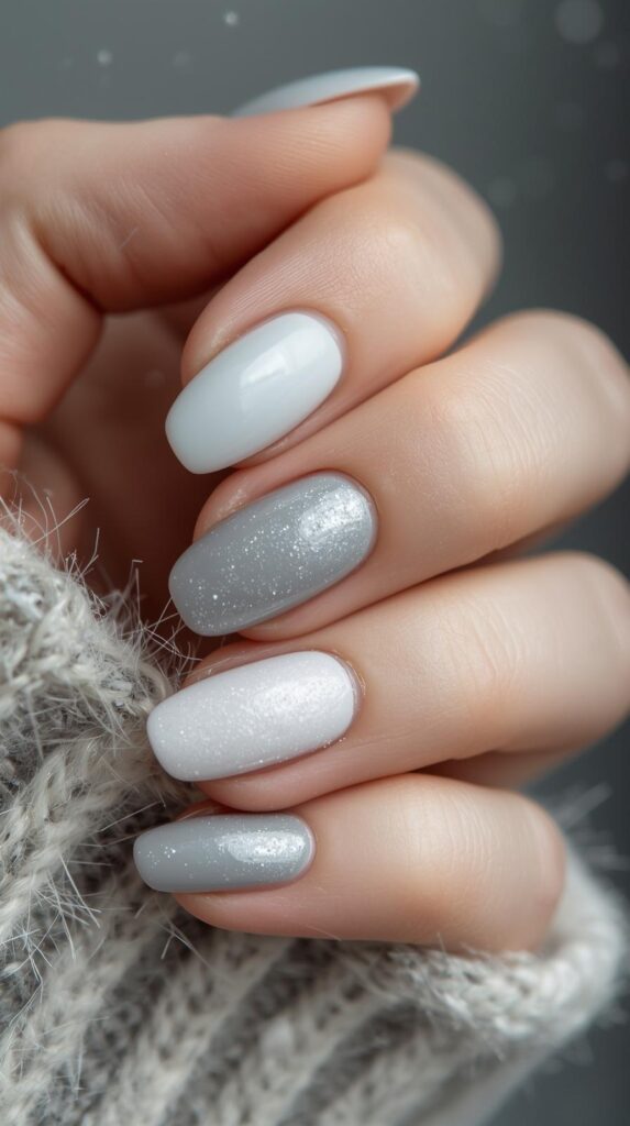 2. Soft Nude Winter-to-January Nails