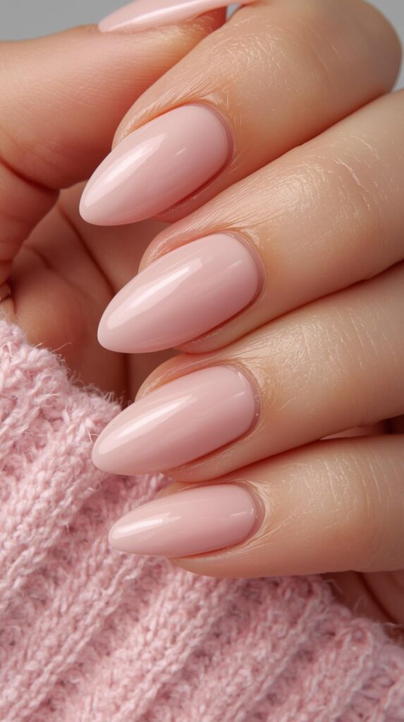 12. Soft Pink Luxury Spring Nails