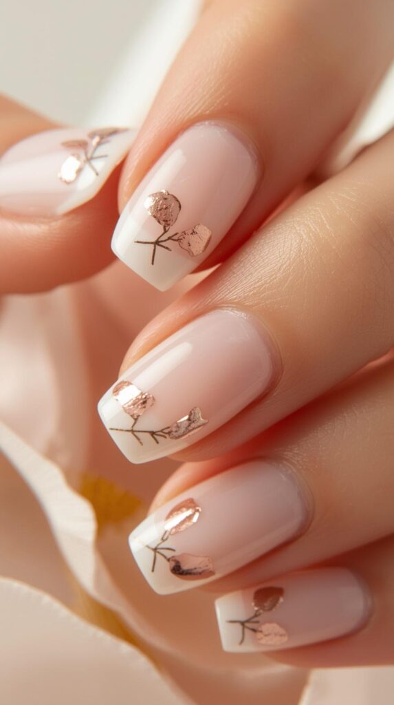 5. Minimalist Luxury Spring Nails