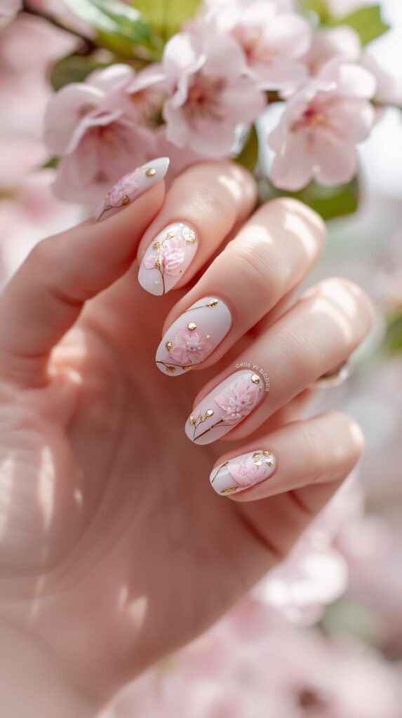 7. Spring Gel Nail Designs