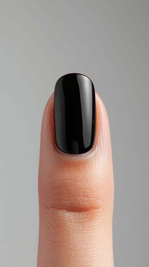 1. Classic Glossy Black
