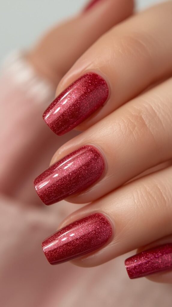 10. Nude Glossy Nails