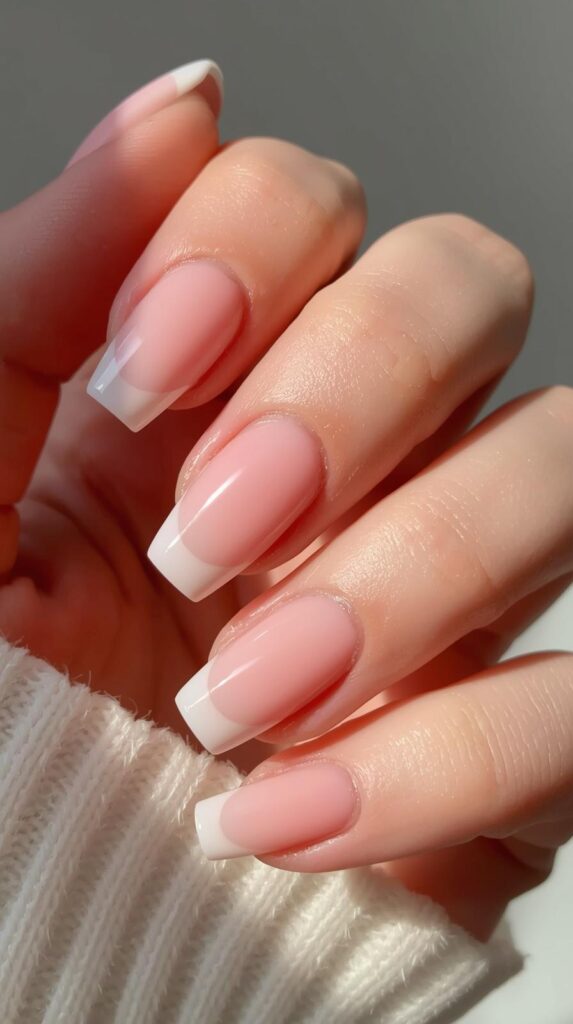 11. Short Square Gel X Nails