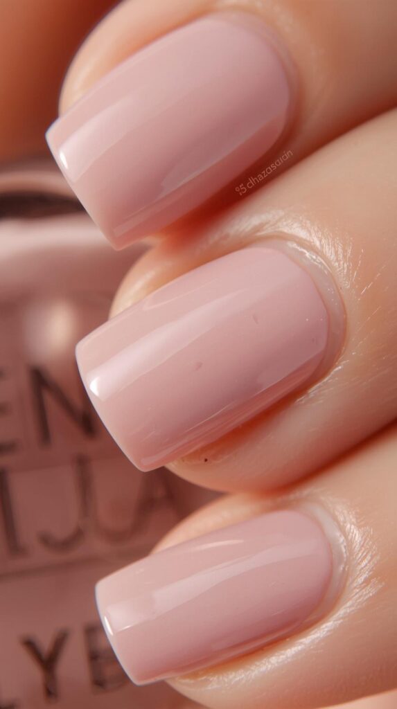 2. Milky Pink Nails