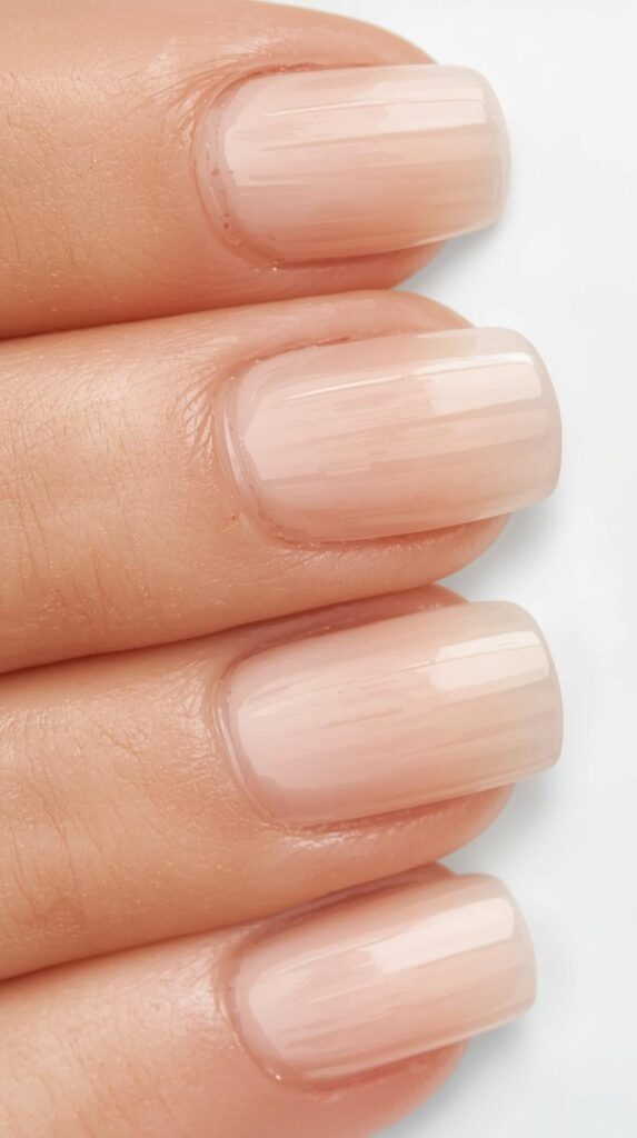 2. Square Nail Shape