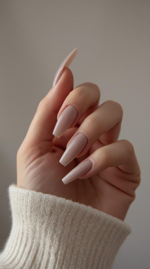 3. Coffin Nail Shape