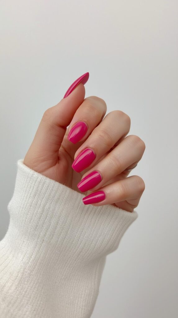 4. French Tips with Color