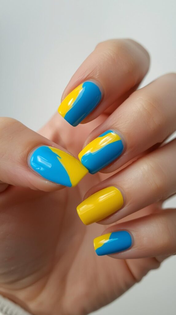 6. Blue & Yellow