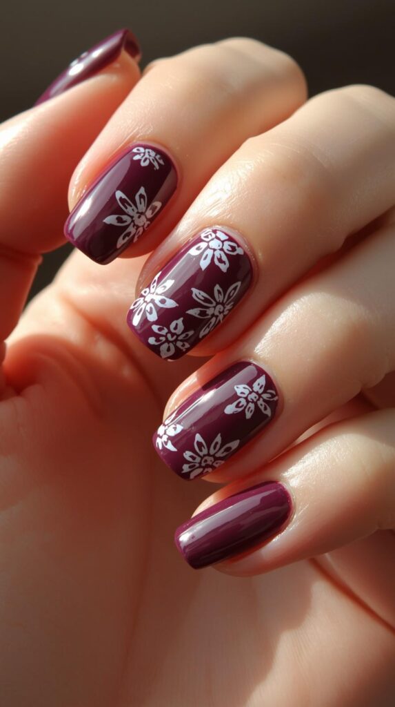 6. Floral Purple