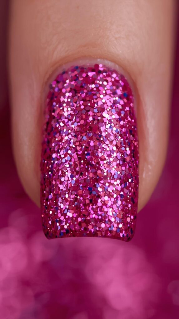 7. Glitter Pink