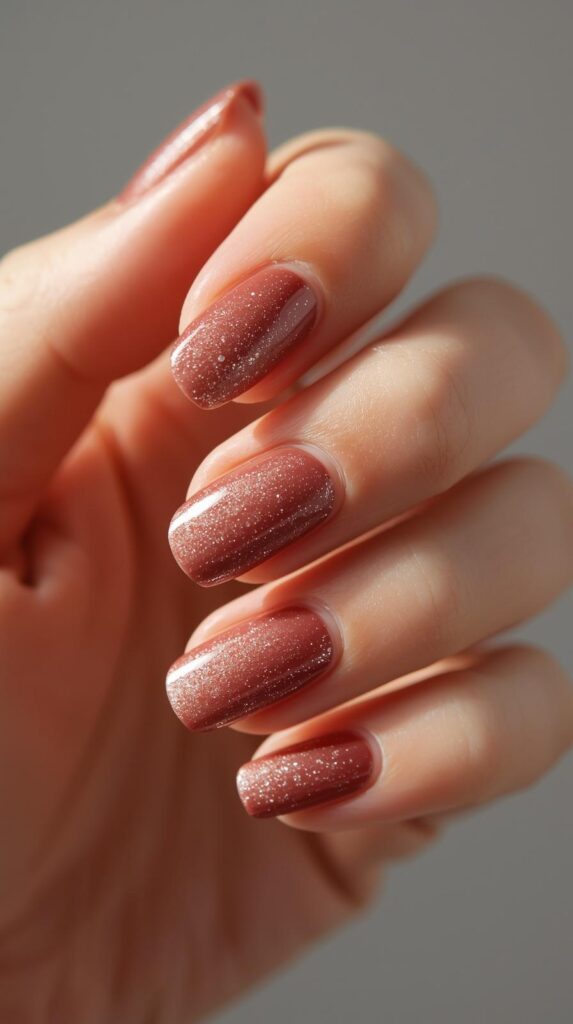 8. Dusty Rose – Subtle Glam