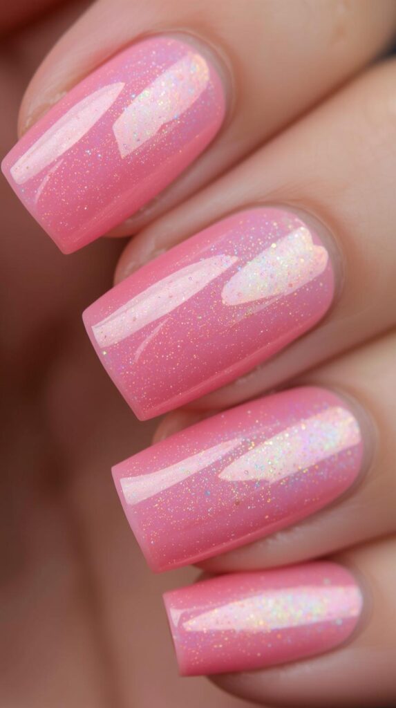1. Glazed Donut Nails