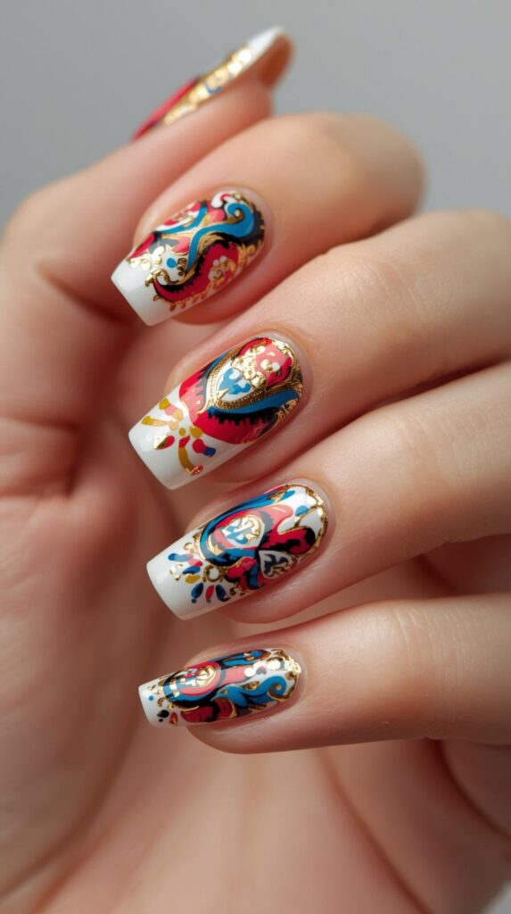 10. Short Pucci Nails