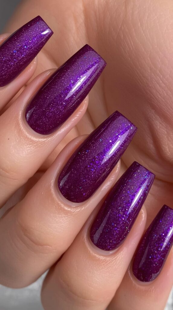 11. Coffin Shape Pucci Nails