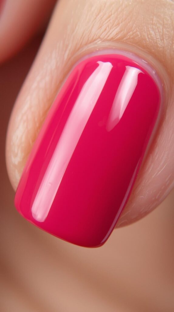 11. Glossy Cherry Pink