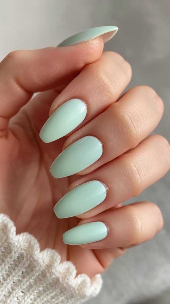 11. Mixed Pastel Green Gel