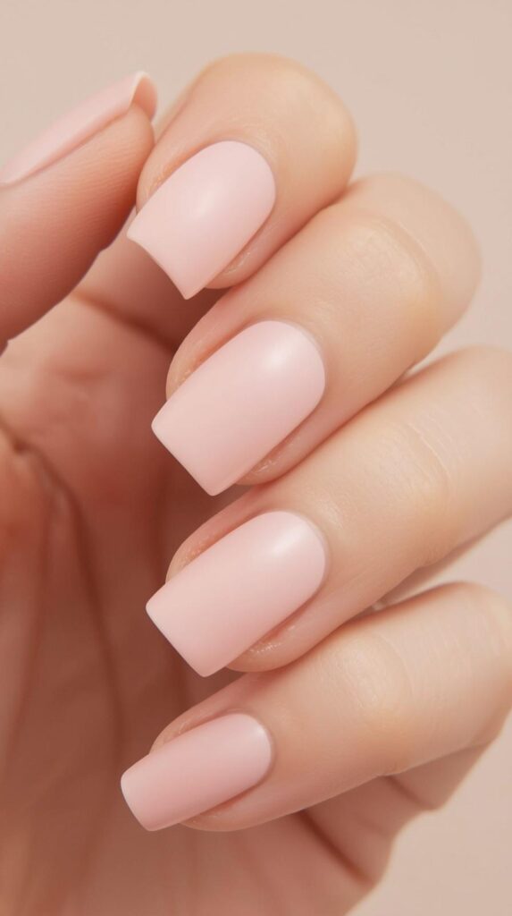 2. Soft Nude Nails