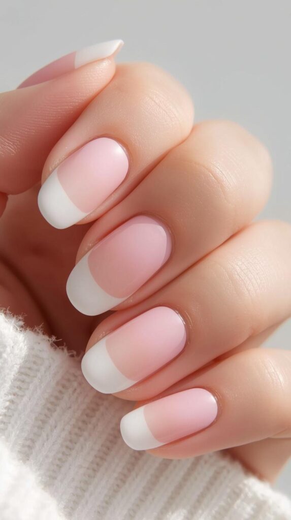 5. French Ombre Nails (Baby Boomer Nails)