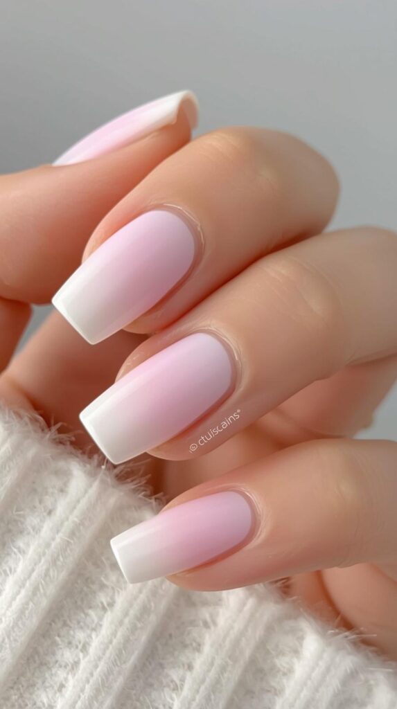 5. Ombre Spring Nails