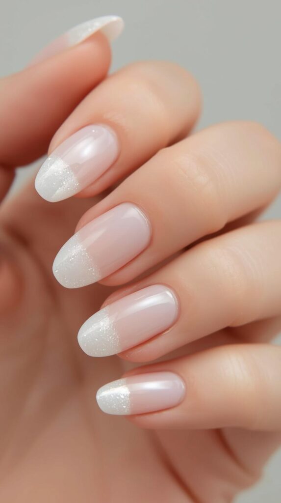 11. Sheer Ombre Nails