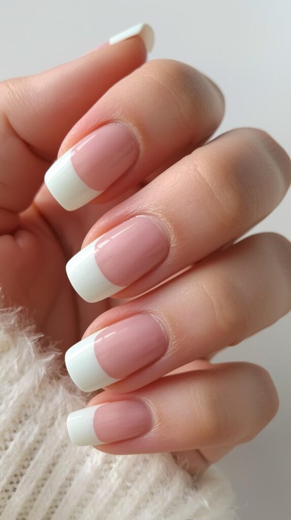 2. Pastel French Tips