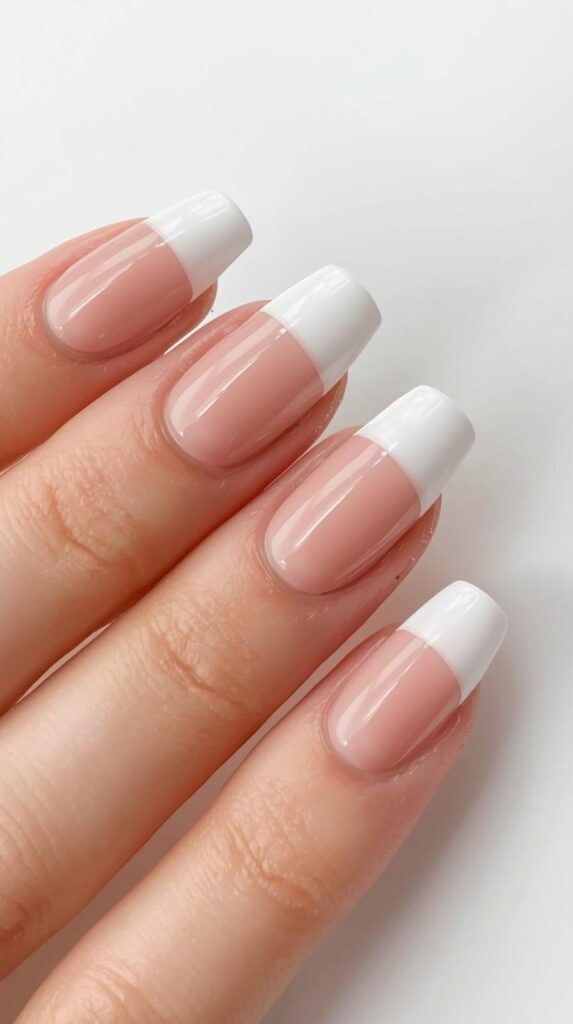 3. French Tip Press-On Nails