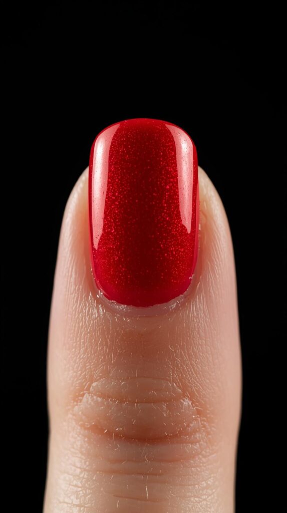 3. Glossy Cherry Red