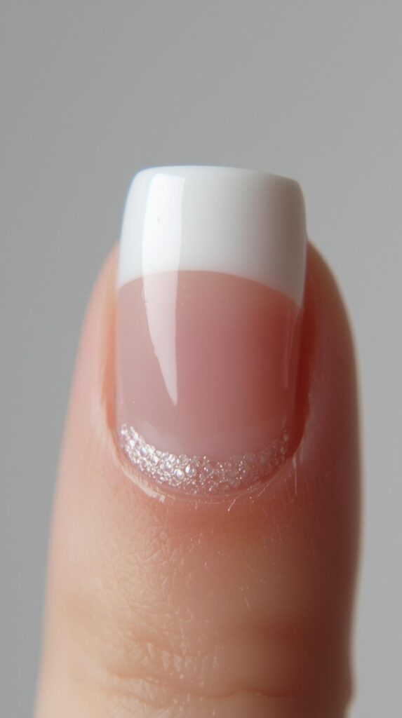 5. Double French Tip Design
