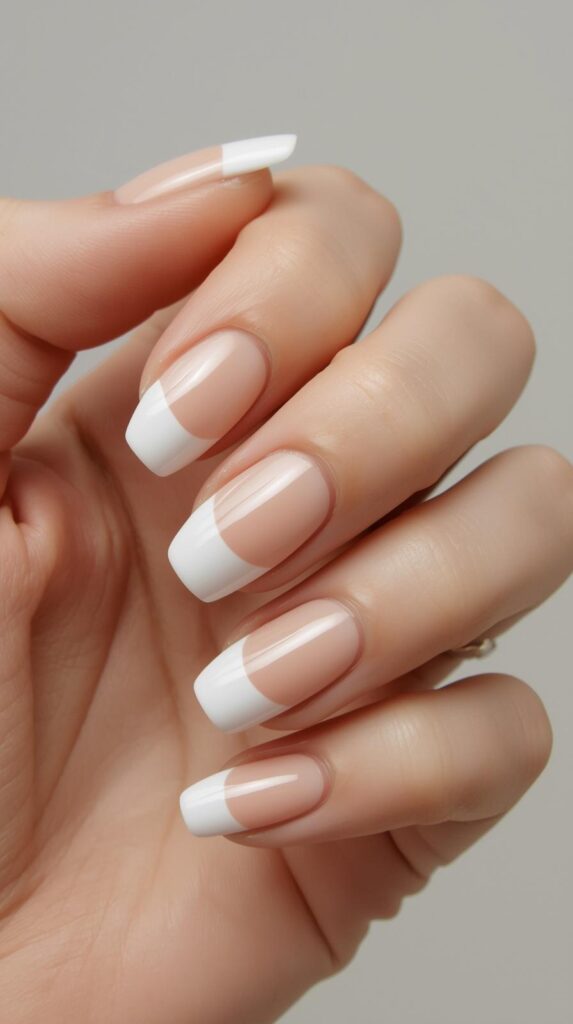 7. Ombre French Nails