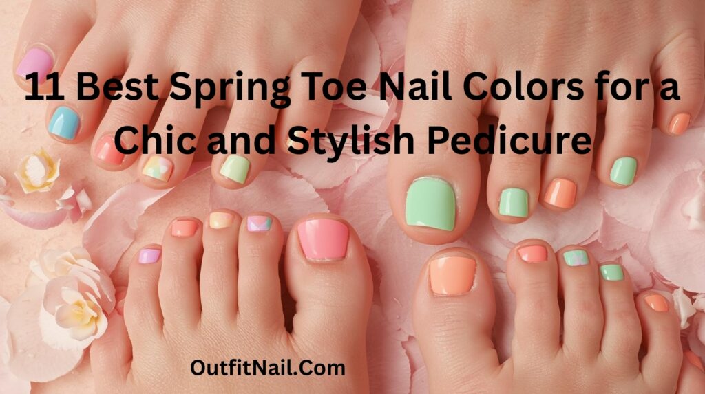 11 Best Spring Toe Nail Colors for a Chic and Stylish Pedicure