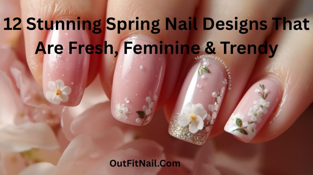 12 Stunning Spring Nail Designs That Are Fresh, Feminine & Trendy