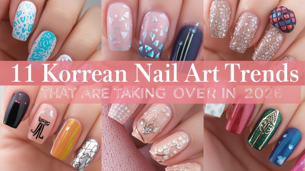 11 Korean Nail Art Trends That Are Taking Over in 2026