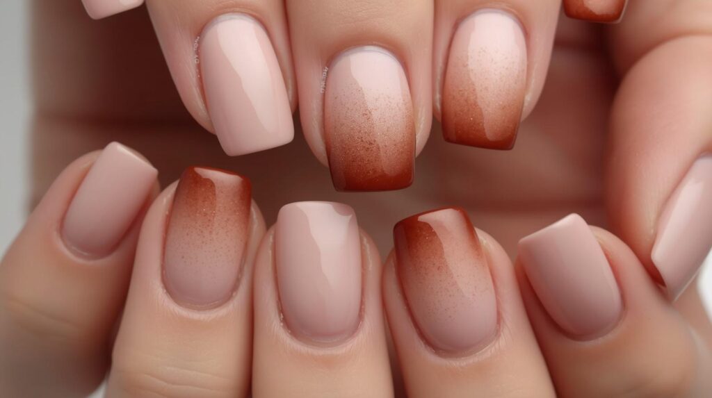 11. Brown Chrome Ombre