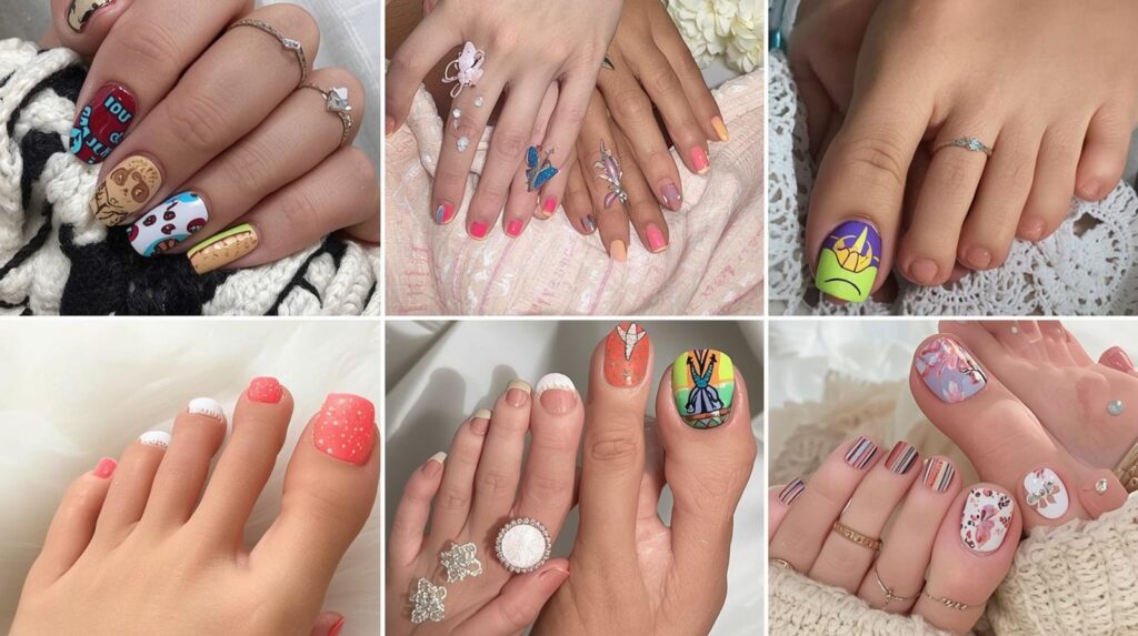Gorgeous Pedicure Nail