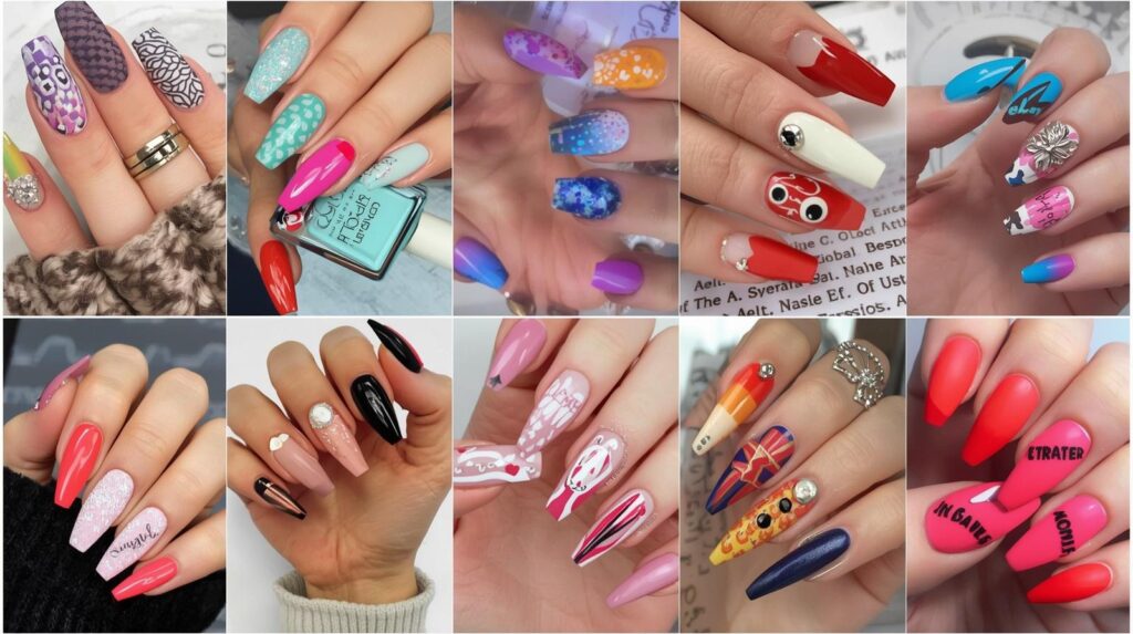 12 Short Acrylic Nail Ideas Baddie Girls Are OBSESSED With