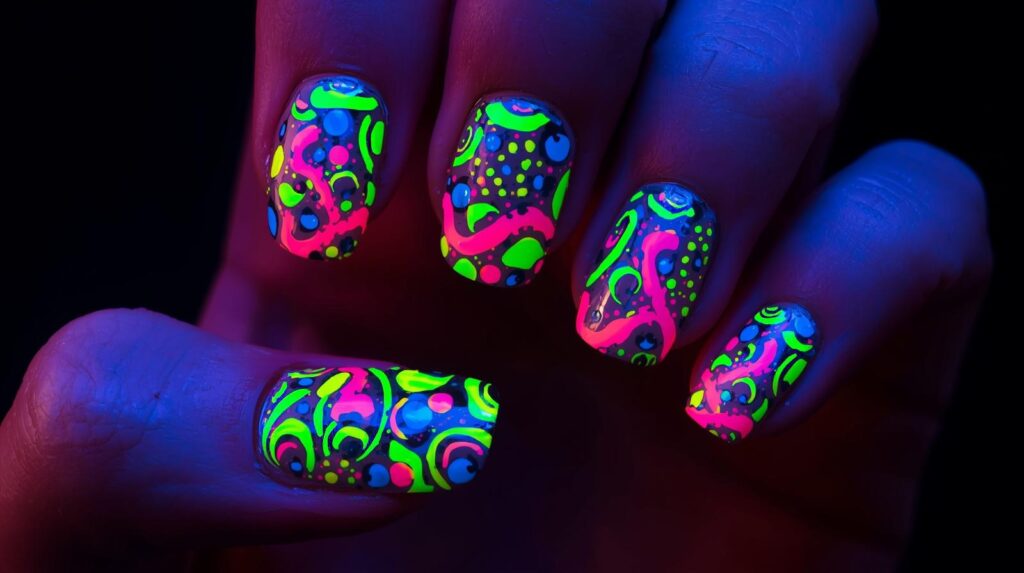 Neon Festival Nail Ideas That Glow, Pop, and Steal the Show