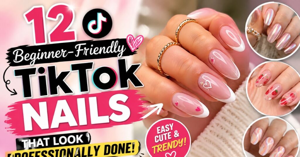 Beginner-Friendly TikTok Nails
