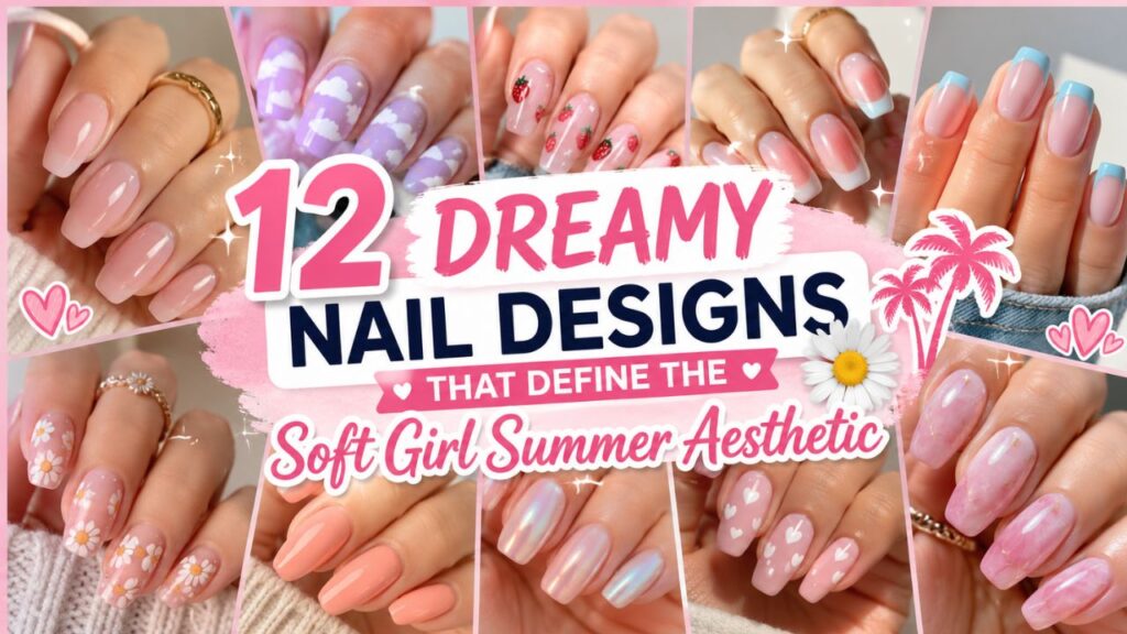 12 Dreamy Nail Designs That Define the Soft Girl Summer Aesthetic