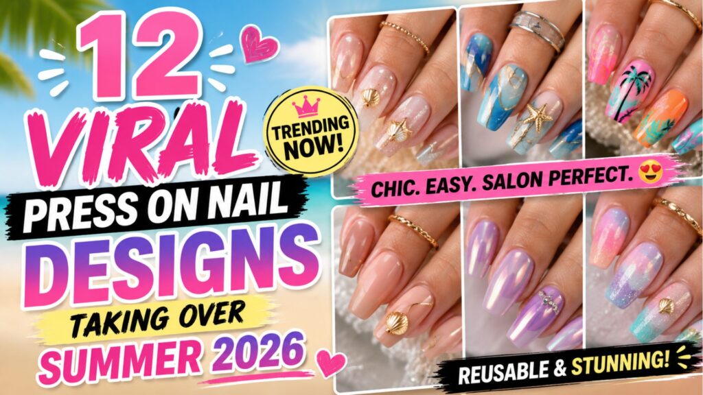 Viral Press On Nail Designs Taking Over