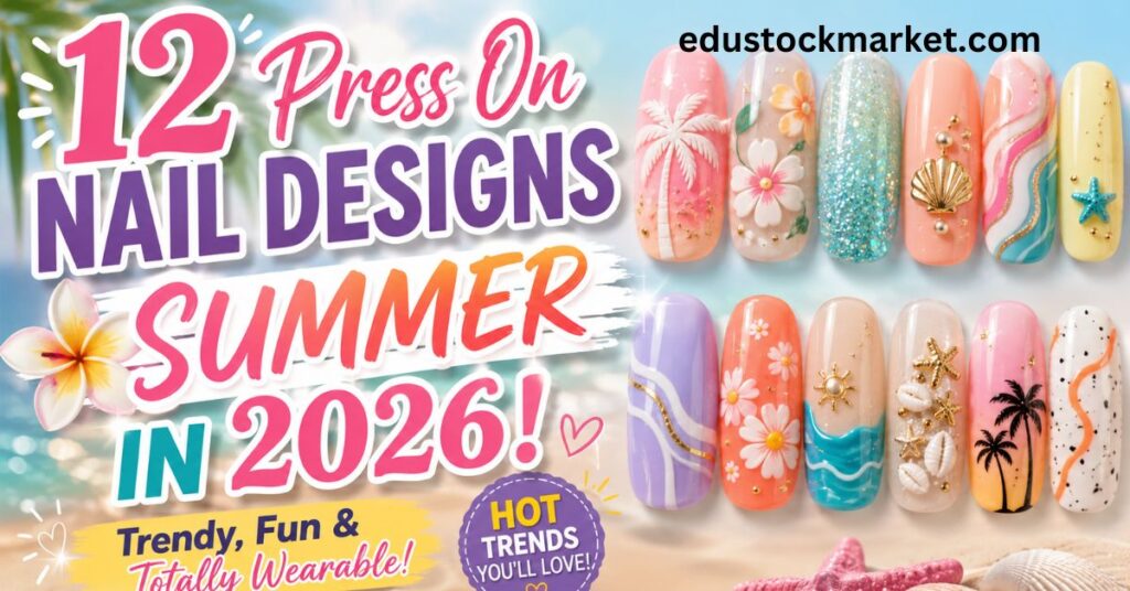 12 press on nail designs summer in 2026