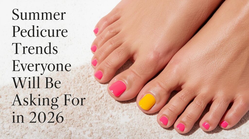 Summer Pedicure Trends Everyone Will Be