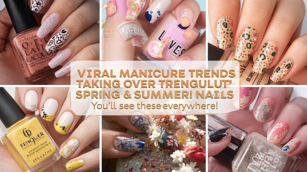 11 Viral Manicure Trends Taking Over Spring & Summer Nails